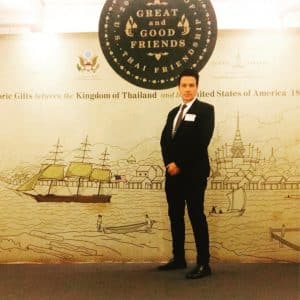 Kevin Harrington and the celebration of the 200 year treaty between Thailand and America