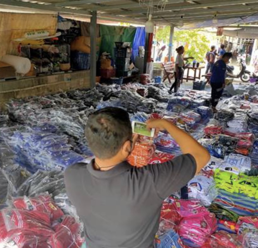RWT Team assists in seizure of thousands of counterfeit Sports Jerseys